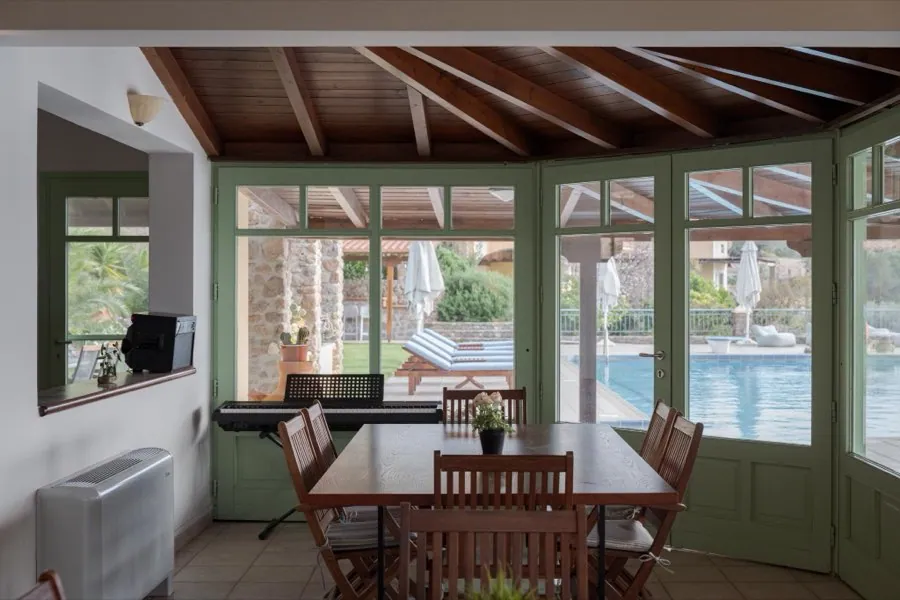 Aelia — the conservatory dining room